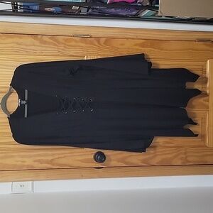 Black Hot Topic Goth Bell Sleeve dress size 2x